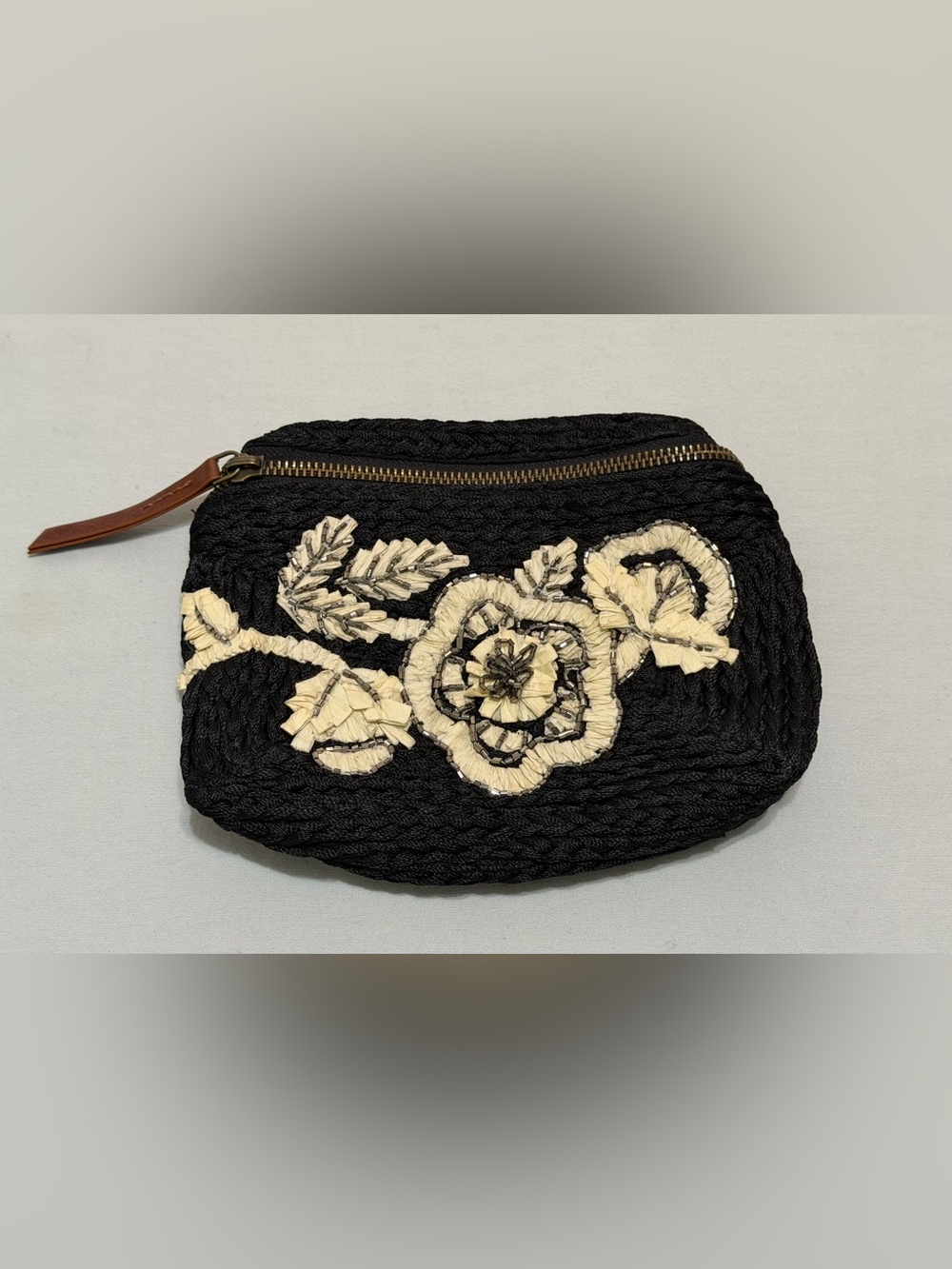 Anthropologie Jules Floral Embroidered Convertible Belt Bag - Bag Only -